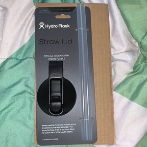 Black hydro Flask wide mouth lid